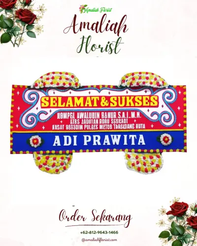 Karangan Bunga Ucapan Selamat di Ciadeg